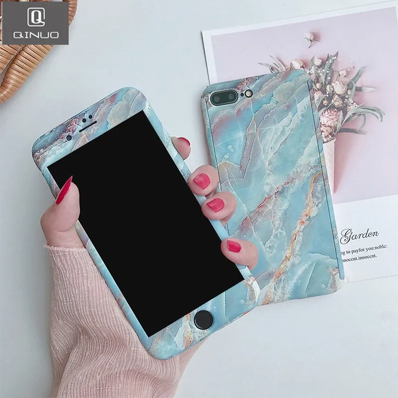 QINUO Full Coverage Phone Case For iPhone 6S 7 8 Plus X XR XS Max 360 Degree Hard Marble Funda For iPhone 5 5S SE 6 6S Plus Capa
QINUO Full Coverage Phone Case For iPhone 6S 7 8 Plus X XR XS Max 360 Degree Hard Marble Funda For iPhone 5 5S SE 6 6S Plus Capa