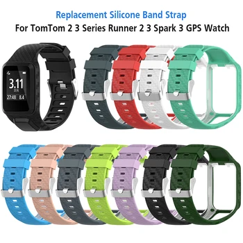 Replacement Fitness Bracelet Wristband Classic Strap Sport Watch Band for TomTom Runner 2 / 3 Spark/3 GPS Active Smart Watch
Replacement Fitness Bracelet Wristband Classic Strap Sport Watch Band for TomTom Runner 2 / 3 Spark/3 GPS Active Smart Watch