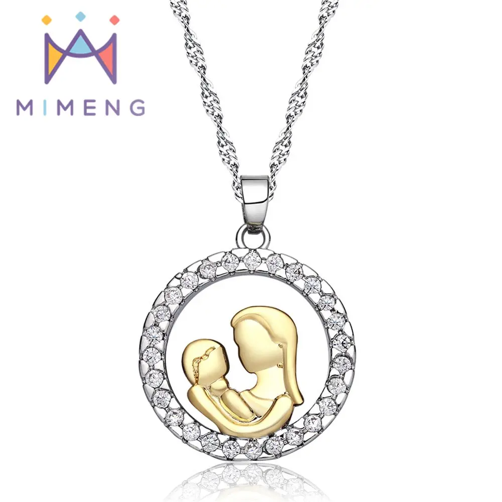 Fashion Mother and Baby Necklaces & Pendants Rhodium Plated Motherhood Memorial Jewelry Mothers Day Gift for Women
Fashion Mother and Baby Necklaces & Pendants Rhodium Plated Motherhood Memorial Jewelry Mothers Day Gift for Women