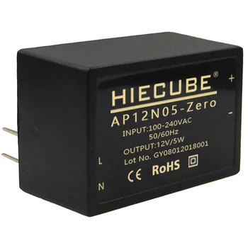 AC-DC Low Ripple Switching Power Supply Module AC220V to DC3.3V5V12V24V/5W AP12N05
AC-DC Low Ripple Switching Power Supply Module AC220V to DC3.3V5V12V24V/5W AP12N05