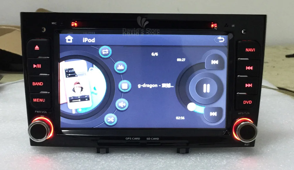 Car Navigation for Peugeot 308-408 Black 5