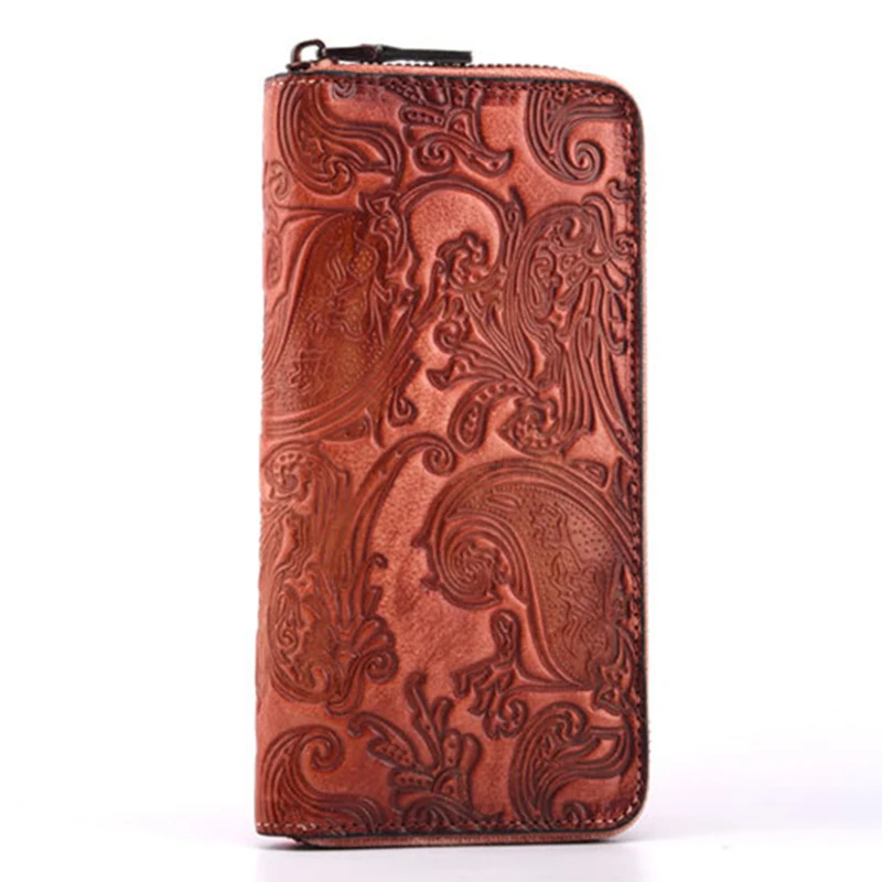 Real Genuine Leather Women Bifold Long Wallet Multi-Card Holder Embossed Money Coin Pocket Casual Handy Zipper Clutch Purse
Real Genuine Leather Women Bifold Long Wallet Multi-Card Holder Embossed Money Coin Pocket Casual Handy Zipper Clutch Purse