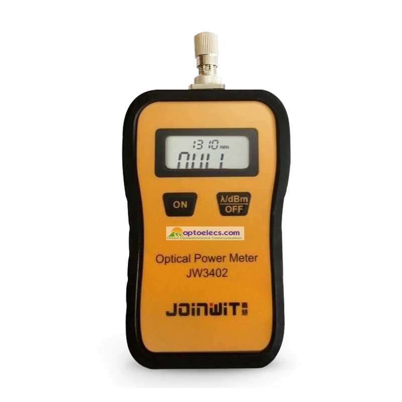 Joinwit Mini Fiber Optic Power Meter JW3402 -70~+6dBm for Telecom JW3402A high precison handheld fiber optic attenuation tester
Joinwit Mini Fiber Optic Power Meter JW3402 -70~+6dBm for Telecom JW3402A high precison handheld fiber optic attenuation tester