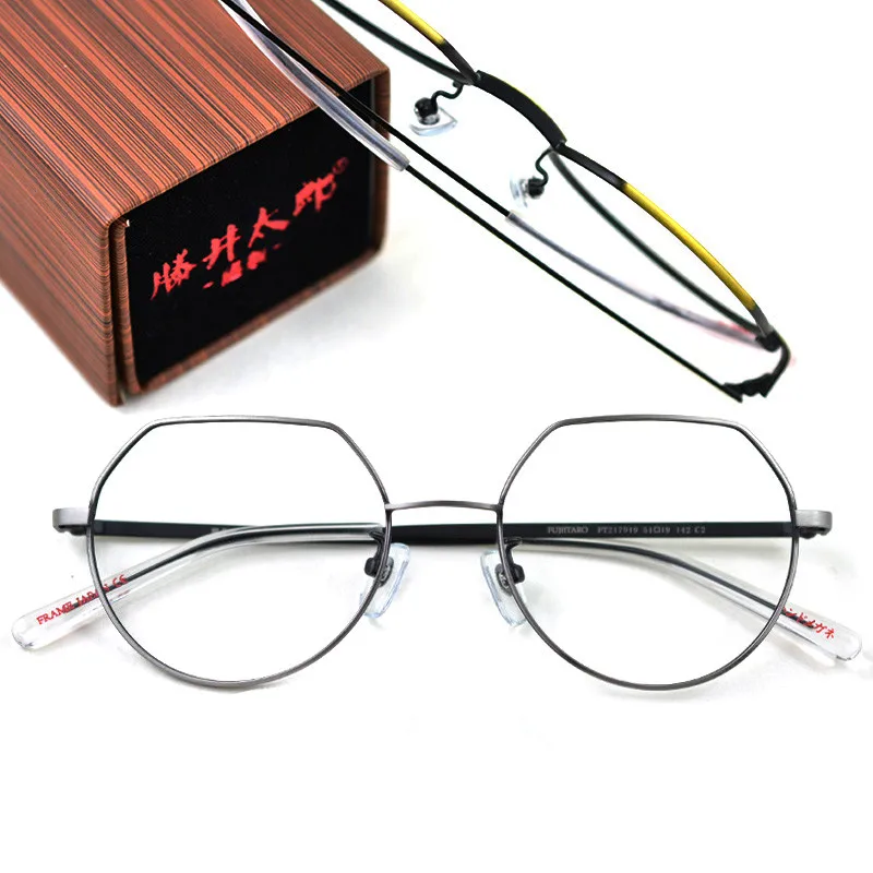 Posesion Vintage Alloy Irregular shape Optical Glasses Frame Metal Clear Lens Eyeglasses Handmade Women Men Myopia Eyewear
Posesion Vintage Alloy Irregular shape Optical Glasses Frame Metal Clear Lens Eyeglasses Handmade Women Men Myopia Eyewear
