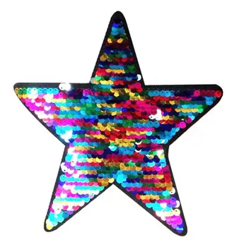 21cm Large Colorful Star Sequin Patches Sew on Fashion Clothes Applique DIY Clothing Decoration Sequins Patches for Clothes
21cm Large Colorful Star Sequin Patches Sew on Fashion Clothes Applique DIY Clothing Decoration Sequins Patches for Clothes
