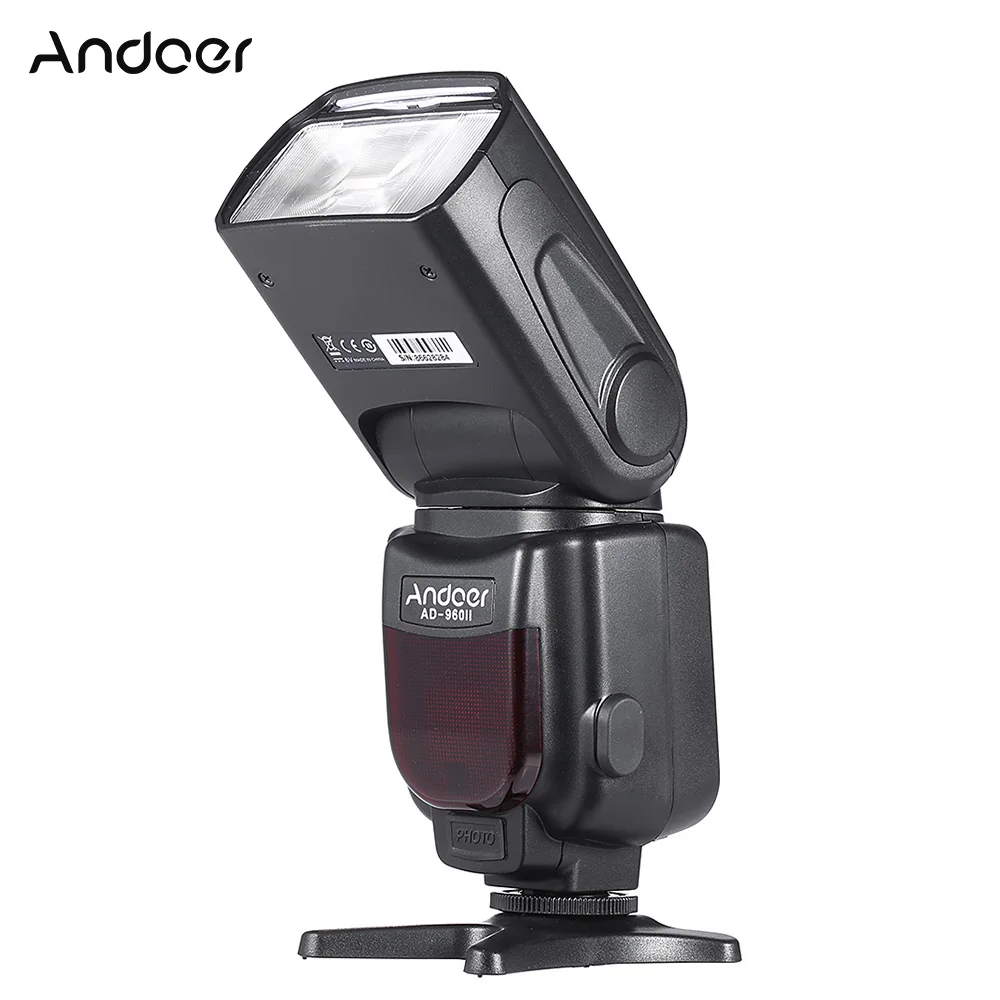 Andoer AD-960II Universal LCD Display On-camera Speedlite Flash GN54 for Nikon Canon Pentax DSLR Cameras
Andoer AD-960II Universal LCD Display On-camera Speedlite Flash GN54 for Nikon Canon Pentax DSLR Cameras