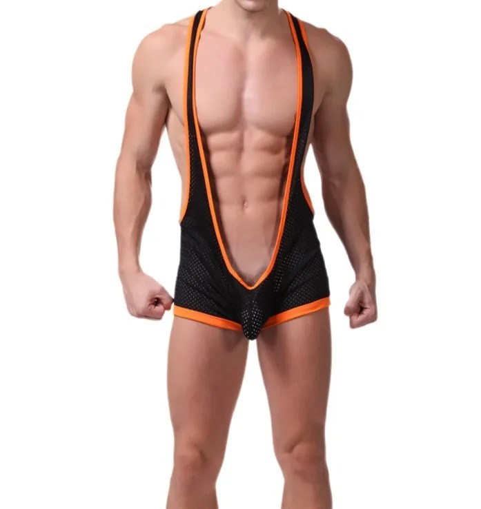 Мужское боди Passion Lingerie, чёрный, L/XL Pas_010 body L/XL - Passion - Мужское ролевое эротическое бельё - Купить