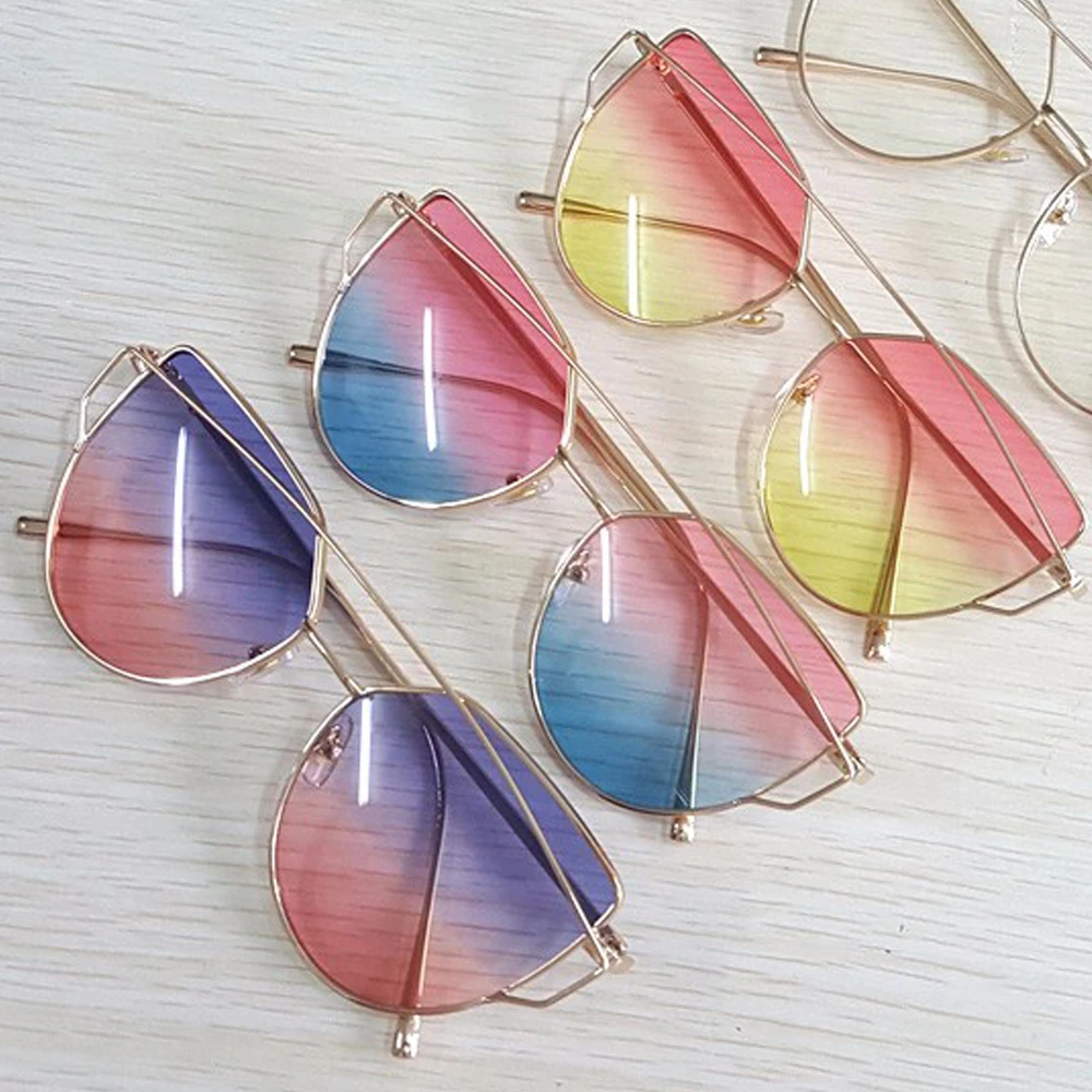 High Quality Vintage Women Sunglasses Metal Frame Cat eye Sun glasses Ombre Shades
High Quality Vintage Women Sunglasses Metal Frame Cat eye Sun glasses Ombre Shades