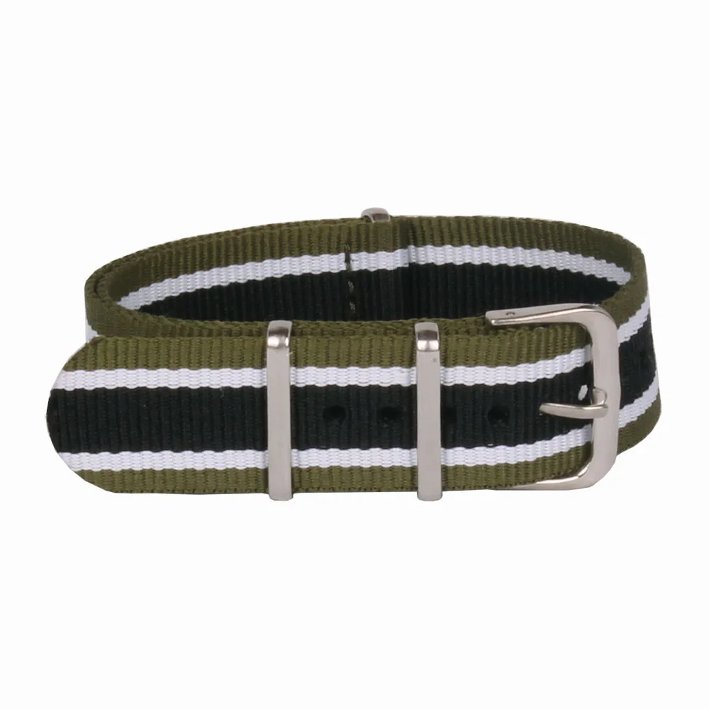 Wholesale 20 MM Black Army Green Military Sport Woven Fiber Watchband 20MM Nylon Watch Straps Wristwatch Band Buckle Fabric
Wholesale 20 MM Black Army Green Military Sport Woven Fiber Watchband 20MM Nylon Watch Straps Wristwatch Band Buckle Fabric