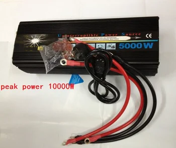 Modified Sine Wave 5000W UPS DC24V to AC220V Power Inverter with battery charging function
Modified Sine Wave 5000W UPS DC24V to AC220V Power Inverter with battery charging function