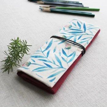 Portable Vintage Floral Canvas Roll Up Pencil Case Stationery Pen Bag Curtain Pouch School Office Supplies for Boys Girls
Portable Vintage Floral Canvas Roll Up Pencil Case Stationery Pen Bag Curtain Pouch School Office Supplies for Boys Girls
