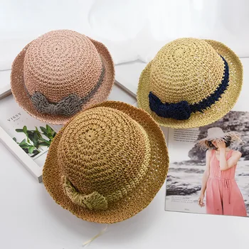 2019 New Baby boy and girl bow sun hat baby fisherman hat girls outdoor sun visor children summer kids travel beach straw hat
2019 New Baby boy and girl bow sun hat baby fisherman hat girls outdoor sun visor children summer kids travel beach straw hat