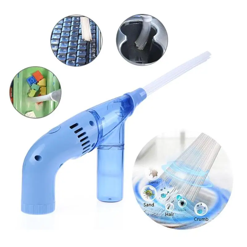 Portable Mini Handheld Vacuum Cleaner Home Duster Cleaning Brush Dirt Remover Multi-use Cleaning Brushes Gun Kitchen Supplies
Portable Mini Handheld Vacuum Cleaner Home Duster Cleaning Brush Dirt Remover Multi-use Cleaning Brushes Gun Kitchen Supplies
