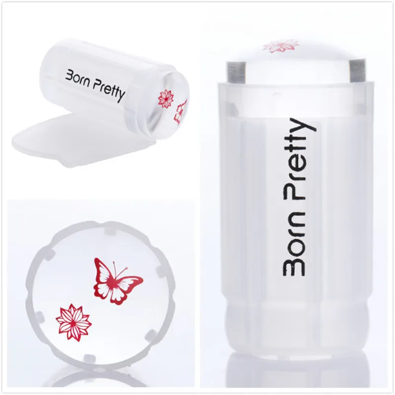 BORN PRETTY 2.8cm Clear Jelly Silicone Stamper & Scraper Set Nail Art Nail Art Stamping Manicure Tool Kit
BORN PRETTY 2.8cm Clear Jelly Silicone Stamper & Scraper Set Nail Art Nail Art Stamping Manicure Tool Kit