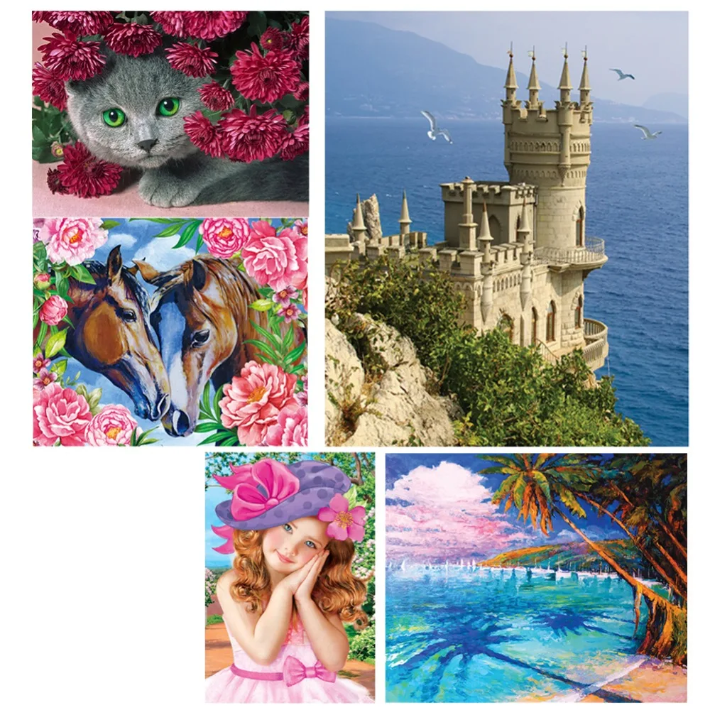 5D DIY Diamond Painting Cute little Cat,Peony Horse,Dream Girl,Seaside Castle, Painting Kit Home Decor Rhinestone Art Picture
5D DIY Diamond Painting Cute little Cat,Peony Horse,Dream Girl,Seaside Castle, Painting Kit Home Decor Rhinestone Art Picture