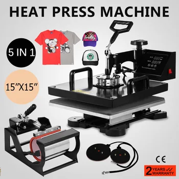 VEVOR New Digital Clamshell 15" X 15" (38 X 38cm) Heat Transfer Press T-Shirt Sublimation Machine 
VEVOR New Digital Clamshell 15" X 15" (38 X 38cm) Heat Transfer Press T-Shirt Sublimation Machine