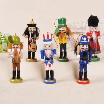 New 6pcs 1Set 12Cm Tall Christmas Holiday Nutcracker Girlfriends Gift Vintage German Wooden Table Walnut Toy Zakka Dolls
New 6pcs 1Set 12Cm Tall Christmas Holiday Nutcracker Girlfriends Gift Vintage German Wooden Table Walnut Toy Zakka Dolls