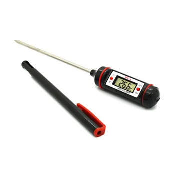 Digital LCD Display Food Temperature Probe Thermometer For Kitchen Cooking BBQ Meat Food Cake Household Food Thermometer
Digital LCD Display Food Temperature Probe Thermometer For Kitchen Cooking BBQ Meat Food Cake Household Food Thermometer