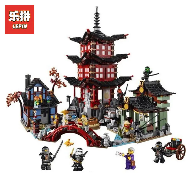New Lepin 06022 2150Pcs Building Series The 70751 Temple of Airjitzu Set Building Blocks Bricks Toys For Kids As Birthday Gifts
New Lepin 06022 2150Pcs Building Series The 70751 Temple of Airjitzu Set Building Blocks Bricks Toys For Kids As Birthday Gifts