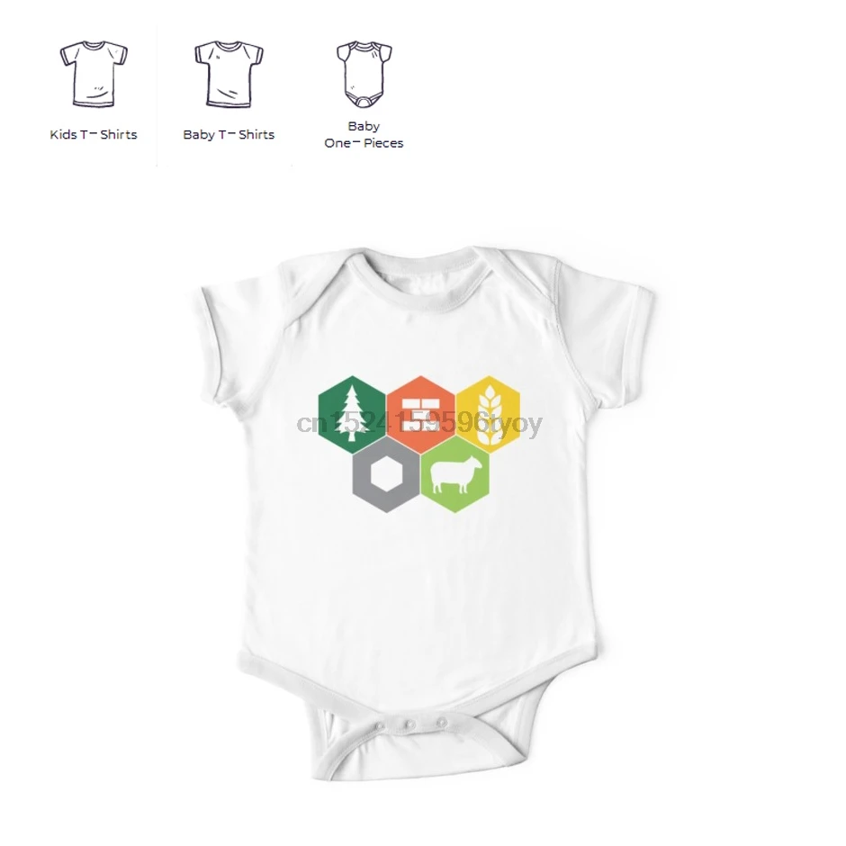 100% Cotton High Quality Baby Onesie Baby Bodysuits Clothes Settlers of Catan Fan! T Shirt
100% Cotton High Quality Baby Onesie Baby Bodysuits Clothes Settlers of Catan Fan! T Shirt