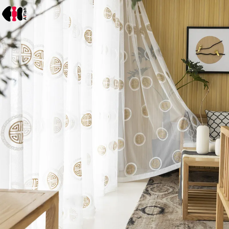 Chinese Classical Luxury Curtain for Living Room Kitchen Elegant Coffee Grey Mesh Window Panels M071C
Chinese Classical Luxury Curtain for Living Room Kitchen Elegant Coffee Grey Mesh Window Panels M071C