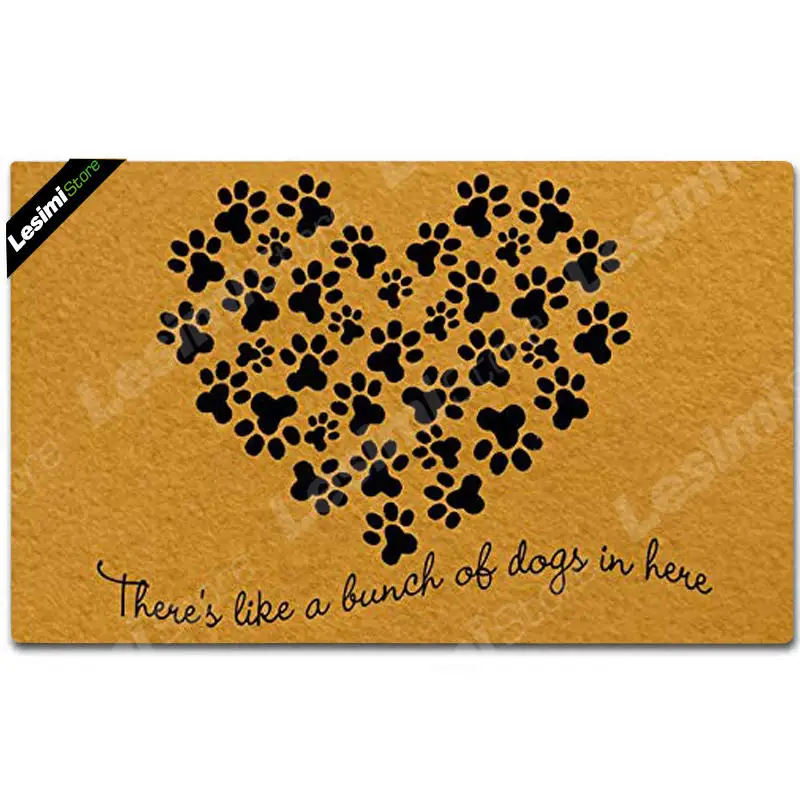 There's Like a Bunch of Dogs in Here Heart Shape Paws Prints Funny Doormat Home Office Entrance Floor Mat Christmas Door Mats
There's Like a Bunch of Dogs in Here Heart Shape Paws Prints Funny Doormat Home Office Entrance Floor Mat Christmas Door Mats