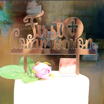 New God Bless Acrylic Cake Topper Mirror Rose Gold First Communion Cupcake Topper For Baptism Baby Shower Party Cake Decorations
New God Bless Acrylic Cake Topper Mirror Rose Gold First Communion Cupcake Topper For Baptism Baby Shower Party Cake Decorations