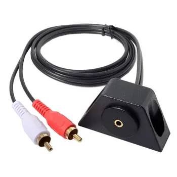 CY Audio 3.5mm AUX Male to Female Dual RCA Extension Cable with Waterproofable Mount Shell 100cm
CY Audio 3.5mm AUX Male to Female Dual RCA Extension Cable with Waterproofable Mount Shell 100cm