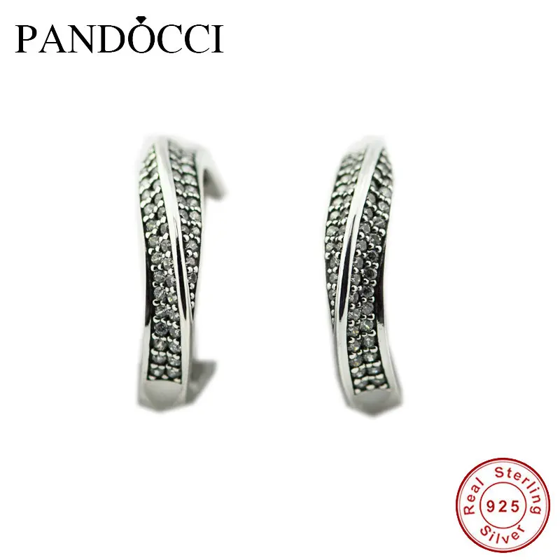 Authentic 925 Sterling Silver Elegant Waves Hoop Earrings European Style Jewelry For Women Fashion Charms 2018 NEW Spring
Authentic 925 Sterling Silver Elegant Waves Hoop Earrings European Style Jewelry For Women Fashion Charms 2018 NEW Spring