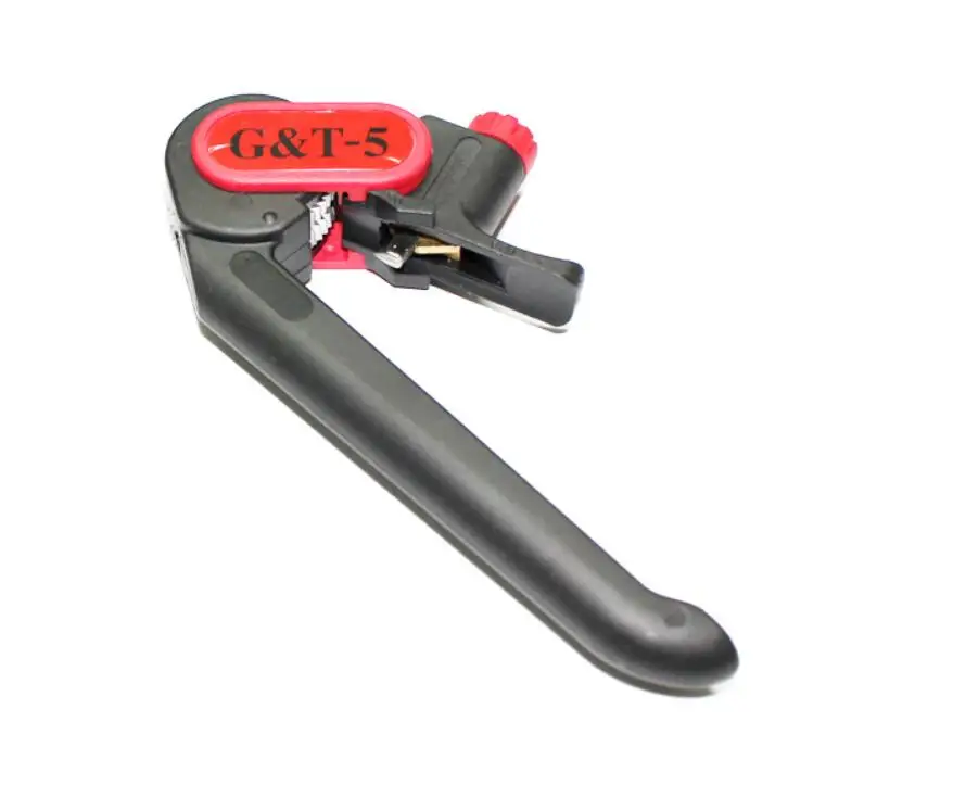 G&T-5 Fiber optic cable stripping knife FTTH longitudinal cable cutter Outdoor cable stripping knife/cable sheath cutter
G&T-5 Fiber optic cable stripping knife FTTH longitudinal cable cutter Outdoor cable stripping knife/cable sheath cutter