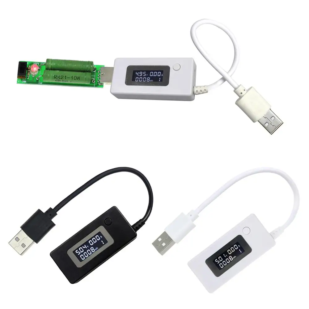 19999mAh USB LCD Charger Power Voltage Normal Tester Digital Current Display USB Resistor DC Electronic Load With Switch Adjusta
19999mAh USB LCD Charger Power Voltage Normal Tester Digital Current Display USB Resistor DC Electronic Load With Switch Adjusta