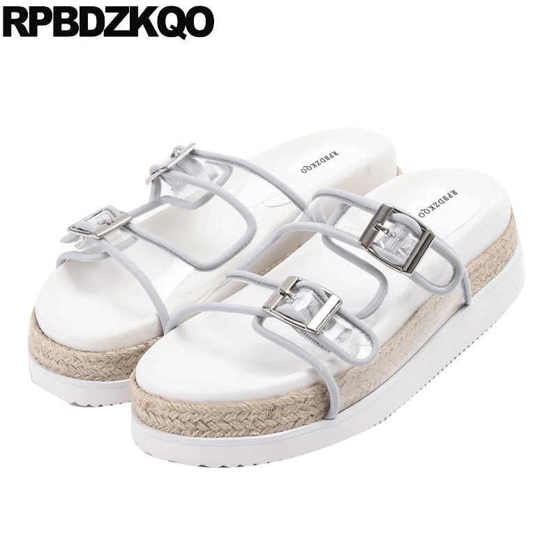 high heel platform pvc sexy straw transparent flatforms wedge slides slippers clear designer brand luxury women shoes sandals
high heel platform pvc sexy straw transparent flatforms wedge slides slippers clear designer brand luxury women shoes sandals