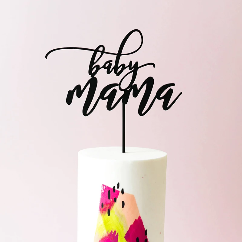 Baby Mama Cake Topper Baby Shower's Party Cake Decor Acrylic Cheeky and Sassy Slay Cake Topper Black Mirrow Gold Birthday Topper
Baby Mama Cake Topper Baby Shower's Party Cake Decor Acrylic Cheeky and Sassy Slay Cake Topper Black Mirrow Gold Birthday Topper