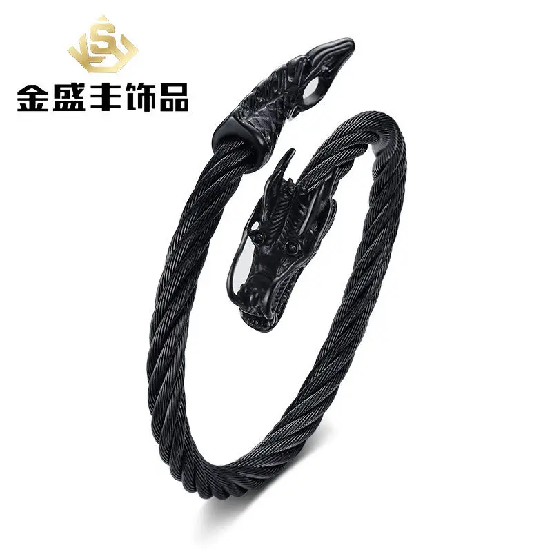 fashion titanium steel men bracelets good quality dragon bracelet for man accesories jewelry B-250 new style
fashion titanium steel men bracelets good quality dragon bracelet for man accesories jewelry B-250 new style