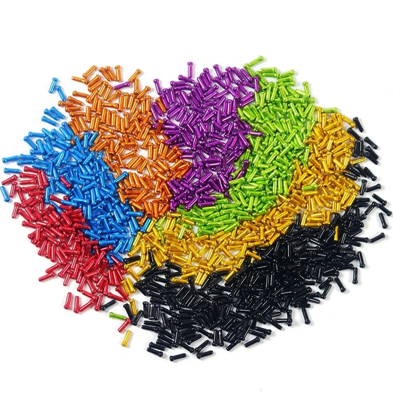 50 Pcs/Lot Bicycle Cable End Caps Aluminum Alloy Brake Shifter Inner Cable Tips Crimps Bicycles Derailleur Shift Wire Ferrules
50 Pcs/Lot Bicycle Cable End Caps Aluminum Alloy Brake Shifter Inner Cable Tips Crimps Bicycles Derailleur Shift Wire Ferrules