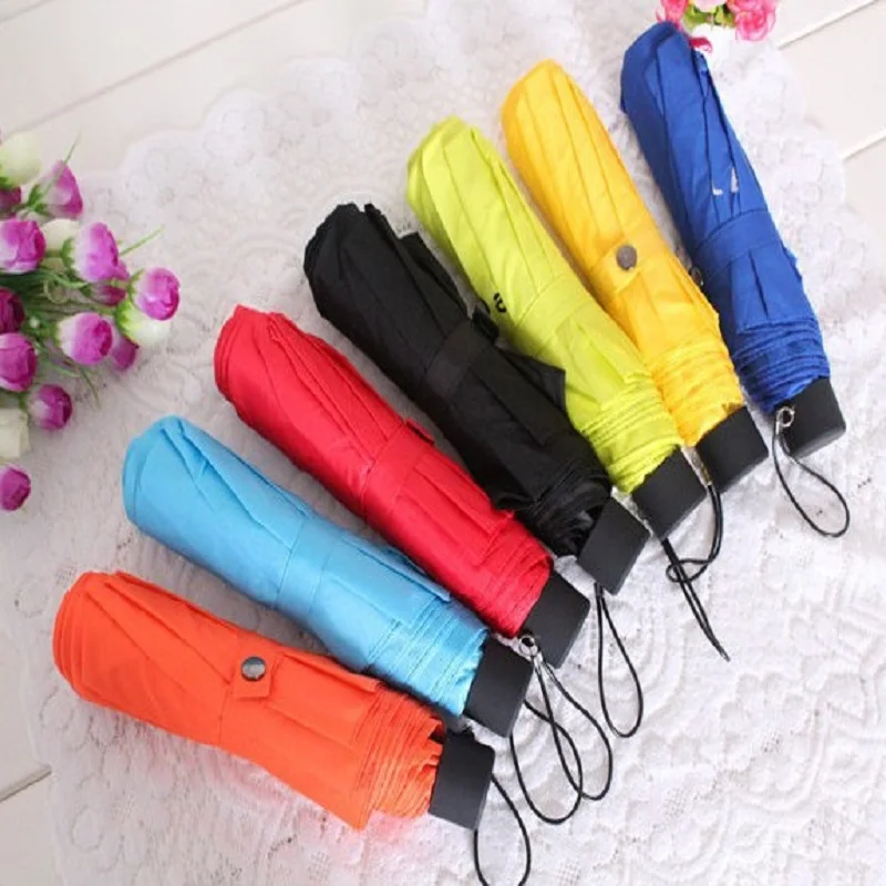 Women Men Manual Open Rain Compact Umbrellas Red Yellow Three Folding Female male 8K Ribs D55.5cm umbrellas anti-UV 2015 fashion
Women Men Manual Open Rain Compact Umbrellas Red Yellow Three Folding Female male 8K Ribs D55.5cm umbrellas anti-UV 2015 fashion
