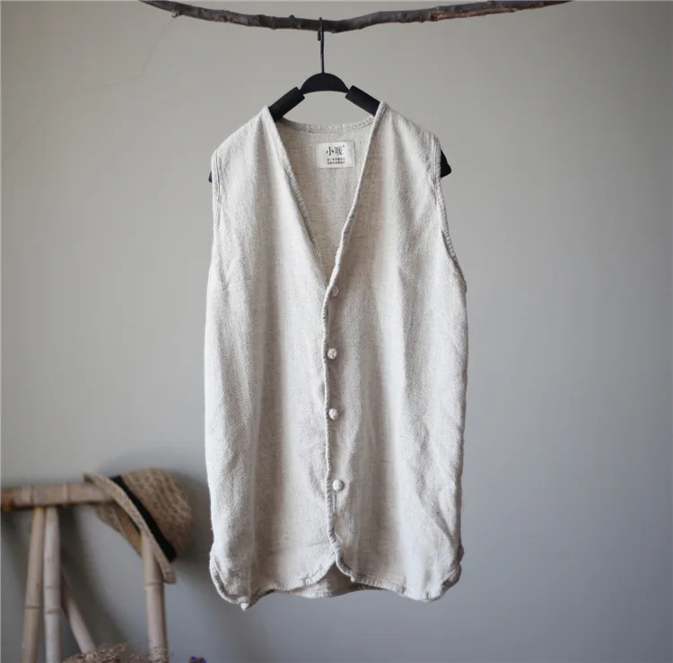 Cotton Sleeveless Tank 2017 New Summer Women Vest Linen Natural Solid Color V-neck Tanks Female Loose Tops Plus Size Camis
Cotton Sleeveless Tank 2017 New Summer Women Vest Linen Natural Solid Color V-neck Tanks Female Loose Tops Plus Size Camis
