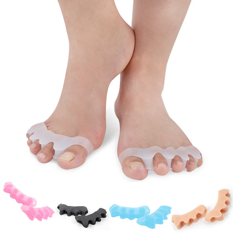 1 Pair Silicone Toe Spacer Separator Thumb Hallux Valgus Corrector Toe Protector 5 Color Toenail Straightener Pain Relief Bunion
1 Pair Silicone Toe Spacer Separator Thumb Hallux Valgus Corrector Toe Protector 5 Color Toenail Straightener Pain Relief Bunion
