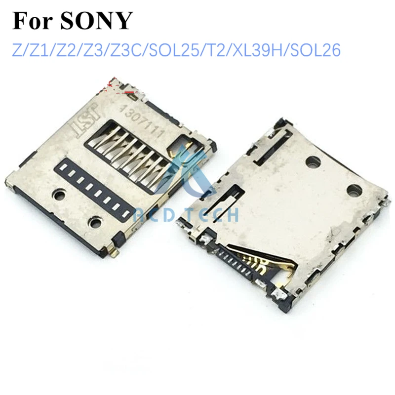 Original New Memory Slot TF Card Tray For Sony Xperia Z Z1 Z2 Z3 Z3Compact SOL25 T2 XL39H SOL26
Original New Memory Slot TF Card Tray For Sony Xperia Z Z1 Z2 Z3 Z3Compact SOL25 T2 XL39H SOL26