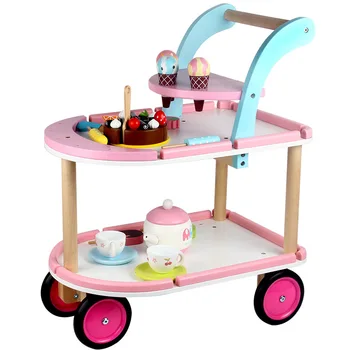 Healthy wooden toy Simulation children's ice cream dining car tea set toy Rich dessert kinds play food 3-6years play house toys
Healthy wooden toy Simulation children's ice cream dining car tea set toy Rich dessert kinds play food 3-6years play house toys