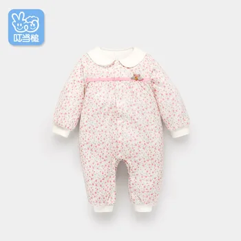 Baby floral one-piece suit newborn baby clothes autumn and winter wear thickening newborn warm clothes
Baby floral one-piece suit newborn baby clothes autumn and winter wear thickening newborn warm clothes