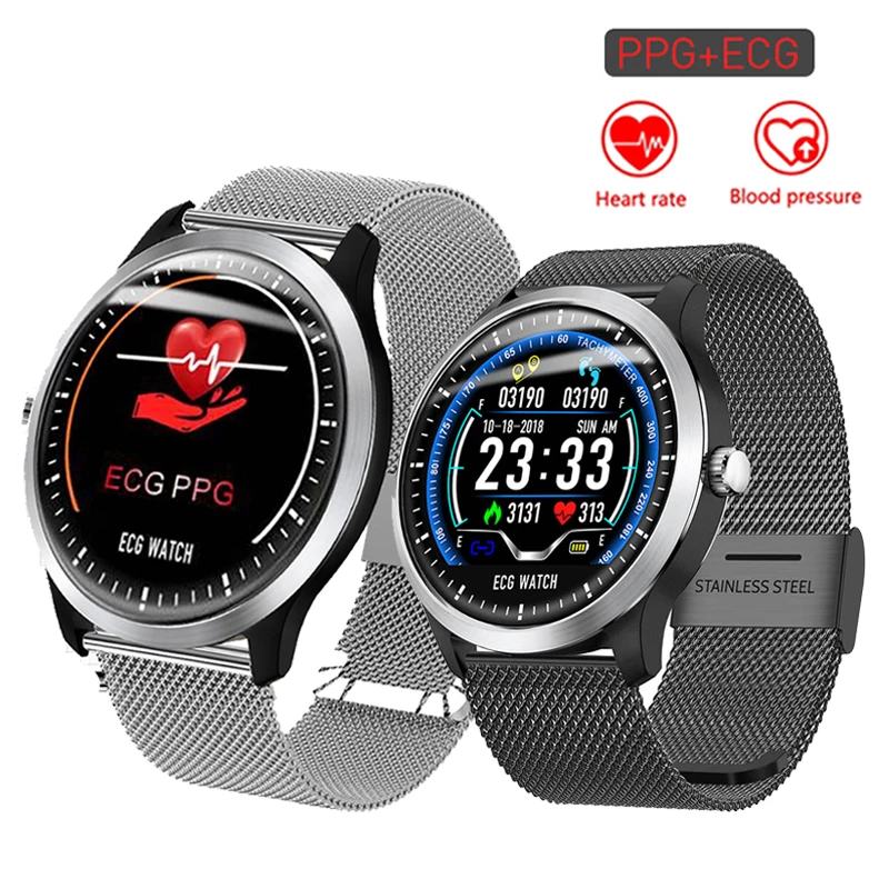 N58 ECG PPG Smart Watch With Electrocardiograph ECG Display Holter ECG Bracelet Heart Rate Monitor Blood Pressure Smartwatch
N58 ECG PPG Smart Watch With Electrocardiograph ECG Display Holter ECG Bracelet Heart Rate Monitor Blood Pressure Smartwatch
