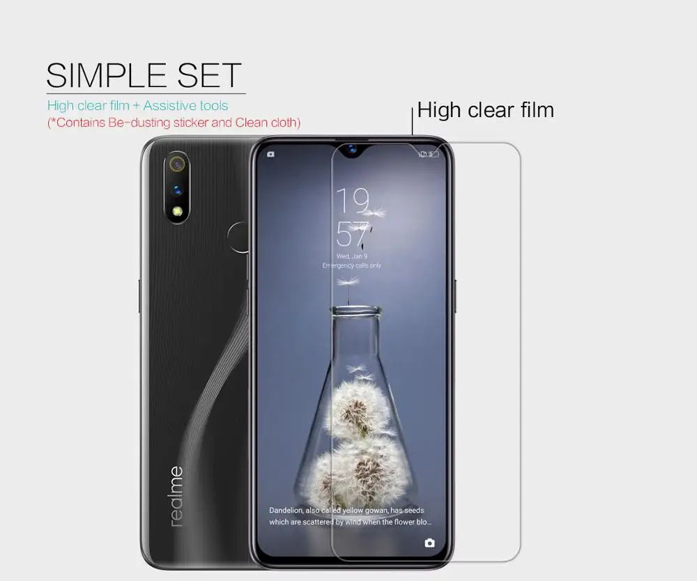 2pcs/lot oppo Realme 3 Pro Screen protector NILLKIN super clear lcd Protective Film & Matte Screen Protection for Realme X Lite
2pcs/lot oppo Realme 3 Pro Screen protector NILLKIN super clear lcd Protective Film & Matte Screen Protection for Realme X Lite