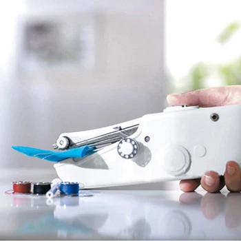 Handy Stitch Handheld Electric Sewing Machine Mini Portable Home Sewing Quick Table Hand-Held Single Stitch Handmade DIY Tool
Handy Stitch Handheld Electric Sewing Machine Mini Portable Home Sewing Quick Table Hand-Held Single Stitch Handmade DIY Tool