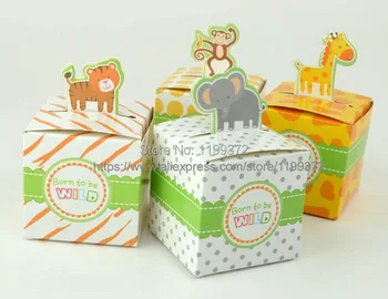 500pcs Born To Be Wild Jungle tiger elephant monkey giraffe Safari Wedding Party Baby Shower Favor Gift Candy Box Animal Boxes
500pcs Born To Be Wild Jungle tiger elephant monkey giraffe Safari Wedding Party Baby Shower Favor Gift Candy Box Animal Boxes
