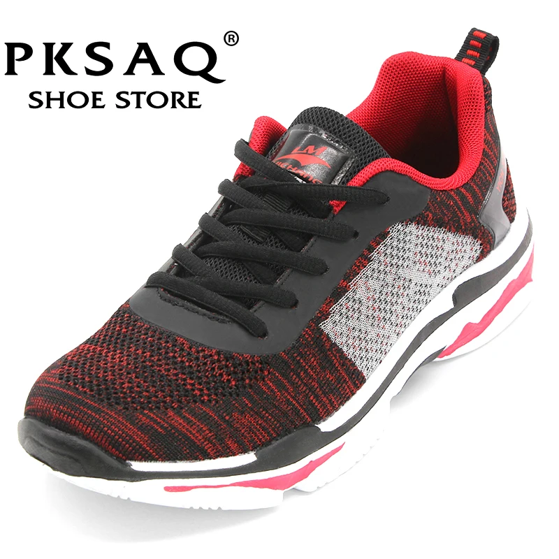 PKSAQ повседневная обувь Для мужчин 2018 из сетчатого материала сверхлегкие