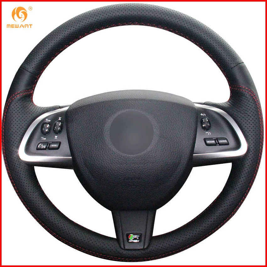MEWANT Black Genuine Leather Car Steering Wheel Cover for Jaguar XF XF S XF Sportbrake 2014 2015 Interior Accessories Parts
MEWANT Black Genuine Leather Car Steering Wheel Cover for Jaguar XF XF S XF Sportbrake 2014 2015 Interior Accessories Parts