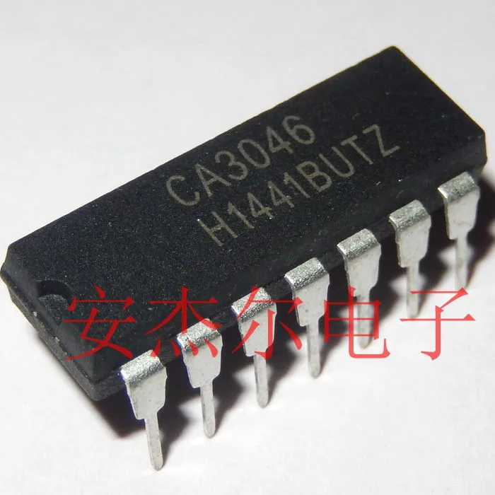 50pcs/lot CA3046 DIP General Purpose NPN Transistor Arrays NEW.