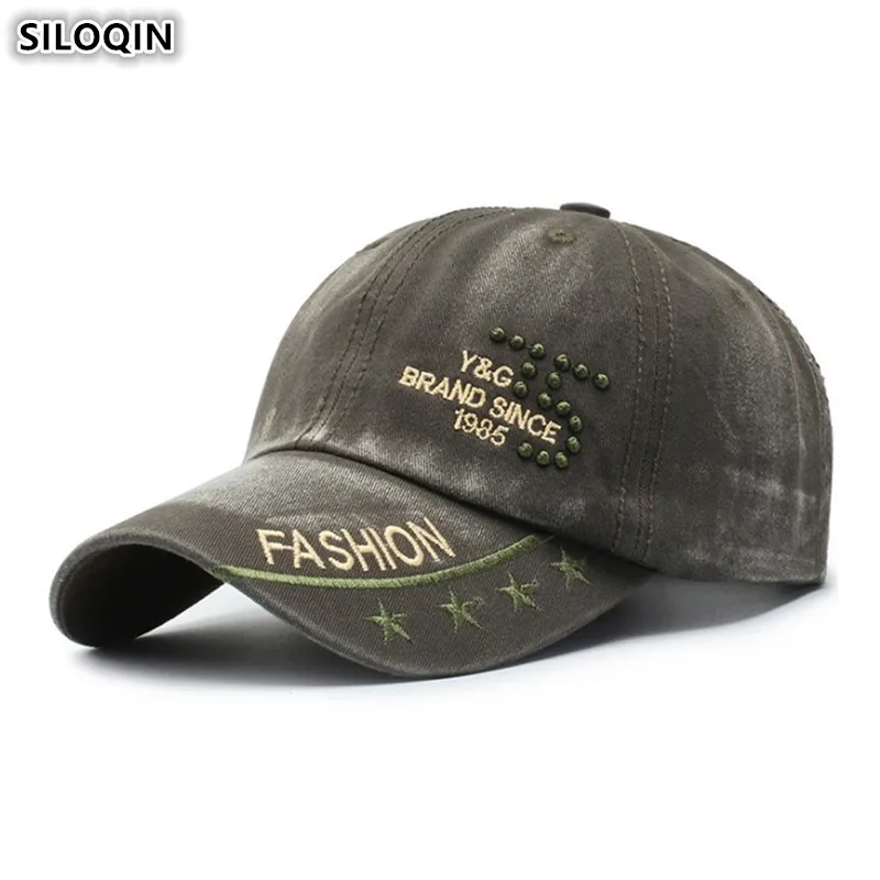 SILOQIN 2019 New Denim Baseball Cap For Men Women Adjustable Size Letter Embroidery Men's Hip Hop Hat Women's Ponytail Sport Cap
SILOQIN 2019 New Denim Baseball Cap For Men Women Adjustable Size Letter Embroidery Men's Hip Hop Hat Women's Ponytail Sport Cap