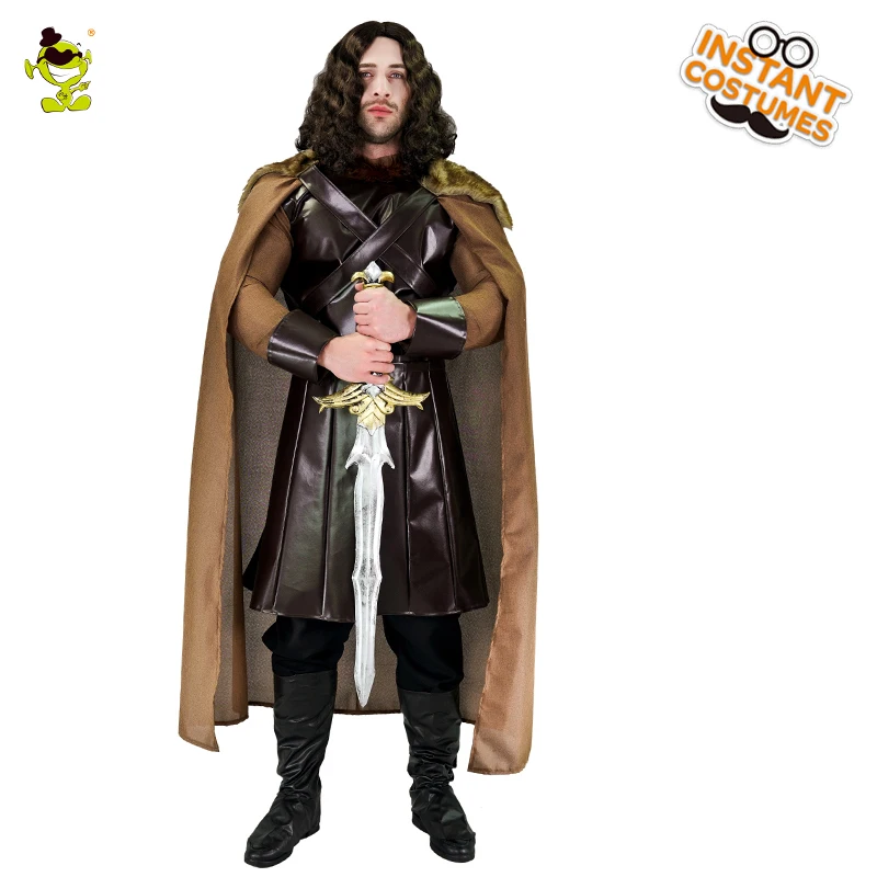 Men's Medieval North King Costume Party Jon Snow CostumeWarrior Clothing Cosplay Haloween Costumes Medieval Warrior
Men's Medieval North King Costume Party Jon Snow CostumeWarrior Clothing Cosplay Haloween Costumes Medieval Warrior